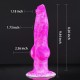 Bigshocked 8.8 Inch Thrusting Vibrating Fantasy Knot Dildo -Pink