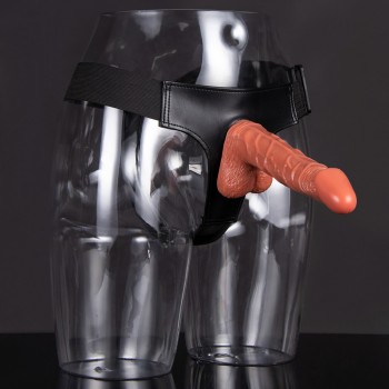 Albin | 9.64 Inch Strap-On Realistic Dildos with Suction Cup