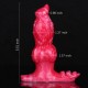 Bella | 5.51 Inch Fantasy Silicone Dog Knot Dildos with Vibe