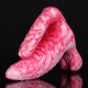 Flora| 5.31 Inch Double Penetrator Silicone Tentacle Dildos with Vibe
