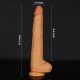 11.4 Inch XXL Penis-inspired Shape Giant Dildo